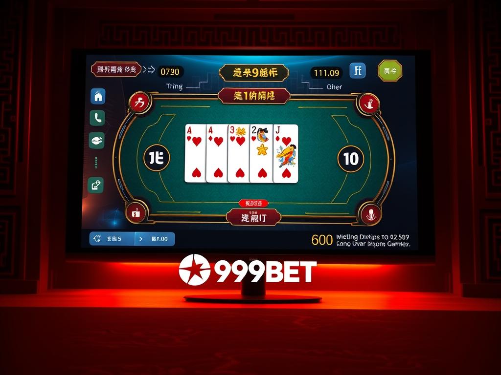 Giao diện game bài Liêng 999BET Giao diện game bài Liêng 999BET
